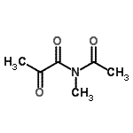 CAS#: 97382-53-1, N-Acetyl-N-methyl-2-oxopropanamide