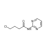 CAS#: 97399-46-7, 4-Chloro-N-(2-pyrimidinyl)butanamide