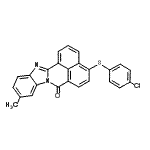 CAS#: 97416-79-0, 4-[(4-Chlorophenyl)Thio]-10-Methyl-7H-Benzimidazo[2,1-a]Benz[de]Isoquinolin-7-One