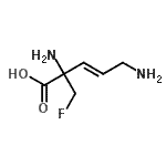 CAS 登录号：97501-13-8， (3E)-2,5-二氨基-2-(氟甲基)-3-戊烯酸