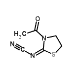 CAS#: 97538-47-1, [(2E)-3-Acetyl-1,3-thiazolidin-2-ylidene]cyanamide