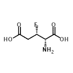 CAS#: 97550-65-7, (3S)-3-Fluoro-D-glutamic acid