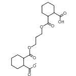 CAS#: 97552-47-1, 2-[3-(2-carboxycyclohexanecarbonyl)oxypropoxycarbonyl]cyclohexane-1-carboxylate