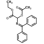 CAS#: 97611-55-7, Ethyl acetoxy[(diphenylmethylene)amino]acetate