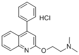 CAS#: 97633-89-1, 4-Phenyl-2-((2,2-Dimethylamino)Ethoxy)Quinoline Hydrochloride