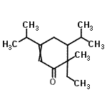 CAS#: 97659-29-5, 6-ethyl-3,5-diisopropyl-6-methyl-cyclohex-2-en-1-one