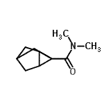 CAS#: 97850-71-0, N,N-Dimethyltricyclo[2.2.1.0<sup>2,6</sup>]heptane-1-carboxamide