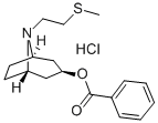 CAS#: 98074-19-2, 8-(2-(Methylthio)Ethyl)-1-alpha-H,5-alpha-H-Nortropan-3-beta-Ol Benzoate Hydrochloride