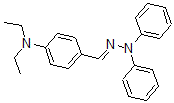 CAS 登录号：98084-67-4， 4-(二乙基氨基)苯甲醛二苯基腙