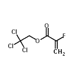 CAS 登录号：98120-00-4， 2,2,2-三氯乙基2-氟丙烯酸酯