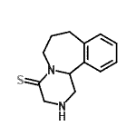 CAS#: 98123-57-0, 2,3,6,7,8,12b-Hexahydropyrazino[2,1-a][2]benzazepine-4(1H)-thione