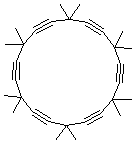 CAS 登录号：98127-90-3， Dodecamethyl-[6]Pericyclyne