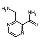 CAS#: 98135-37-6, 3-(Aminomethyl)-2-pyrazinecarboxamide