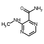 CAS#: 98135-38-7, 3-(Methylamino)-2-pyrazinecarboxamide