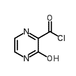 CAS#: 98136-34-6, 3-Hydroxy-2-pyrazinecarbonyl chloride