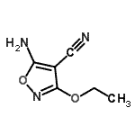 CAS#: 98140-92-2, 5-Amino-3-ethoxy-1,2-oxazole-4-carbonitrile