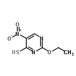 CAS#: 98141-07-2, 2-Ethoxy-5-nitro-4-pyrimidinethiol