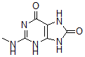 CAS 登录号：98141-17-4， N(2)-甲基-8-氧代鸟嘌呤
