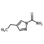 CAS#: 98197-12-7, 4-Ethyl-1H-pyrazole-1-carboxamide