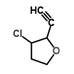 CAS#: 98198-80-2, 3-Chloro-2-ethynyltetrahydrofuran