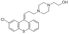 CAS 登录号:982-24-1, 氯哌噻吨