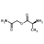CAS 登录号：98229-10-8， 2-氨基-2-氧代乙基L-丙氨酸酯