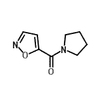 CAS#: 98239-65-7, 1,2-Oxazol-5-yl(1-pyrrolidinyl)methanone