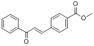 CAS 登录号：98258-72-1， 4-(3-羰基-3-苯基-1-丙烯基)苯甲酸甲酯