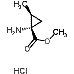 CAS#: 98259-91-7, Methyl (1S,2S)-1-amino-2-methylcyclopropanecarboxylate hydrochloride (1:1)