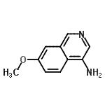 CAS#: 98263-36-6, 7-Methoxy-4-isoquinolinamine