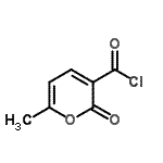 CAS#: 98273-11-1, 6-Methyl-2-oxo-2H-pyran-3-carbonyl chloride