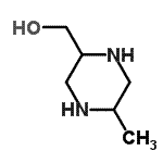 CAS#: 98275-69-5, (5-Methyl-2-piperazinyl)methanol
