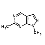 CAS#: 98277-10-2, 1,6-Dimethyl-1H-pyrazolo[3,4-d]pyrimidine