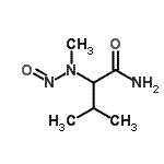 CAS#: 98278-66-1, 3-Methyl-2-[methyl(nitroso)amino]butanamide