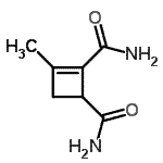CAS#: 98334-57-7, 3-Methyl-2-cyclobutene-1,2-dicarboxamide