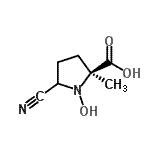 CAS#: 98334-80-6, 5-Cyano-1-hydroxy-2-methyl-L-proline