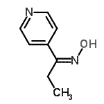 CAS#: 98377-51-6, (1Z)-N-Hydroxy-1-(4-pyridinyl)-1-propanimine