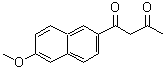 CAS 登录号：98386-82-4， 1-(6-甲氧基-2-萘基)-1,3-丁烷二酮