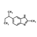 CAS#: 98396-30-6, 5-sec-Butyl-2-methyl-1H-benzimidazole