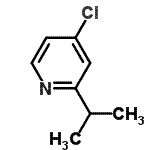 CAS 登录号：98420-91-8， 4-氯-2-异丙基吡啶