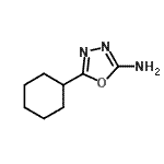 CAS#: 98427-18-0, 5-Cyclohexyl-1,3,4-oxadiazol-2-amine