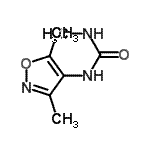 CAS 登录号：98432-43-0， 1-(3,5-二甲基异恶唑-4-基)-3-甲基-脲
