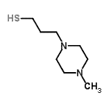 CAS#: 98455-00-6, 3-(4-Methyl-1-piperazinyl)-1-propanethiol