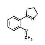 CAS 登录号：98464-65-4， 5-(2-甲氧基苯基)-3,4-二氢-2H-吡咯