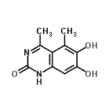 CAS 登录号：98473-14-4， 6,7-二羟基-4,5-二甲基-2(1H)-喹唑啉酮
