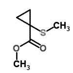 CAS 登录号：98485-43-9， 甲基1-甲硫基环丙烷-1-羧酸酯