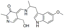 CAS#: 98497-91-7, (4Z)-5-(Hydroxymethyl)-4-[[1-(5-Methoxy-1H-Indol-3-Yl)Propan-2-Ylamino ]Methylidene]-2-Methyl-Pyridin-3-One