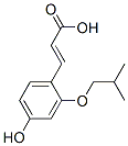 CAS#: 98510-76-0, 3-[4-Hydroxy(2-Methylpropoxy)Phenyl]Acrylic Acid