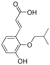 CAS#: 98510-77-1, 3-[3-Hydroxy(2-Methylpropoxy)Phenyl]Acrylic Acid