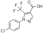 CAS#: 98534-80-6, 2-(4-Chlorophenyl)-3-(Trifluoromethyl)Pyrazole-4-Carboxylic Acid